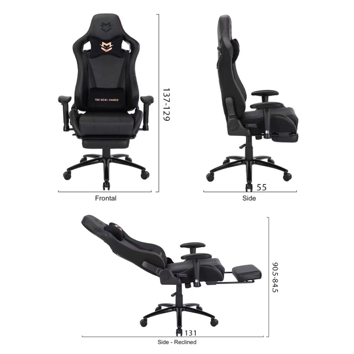 Ryder Pro Gaming Chair - Black