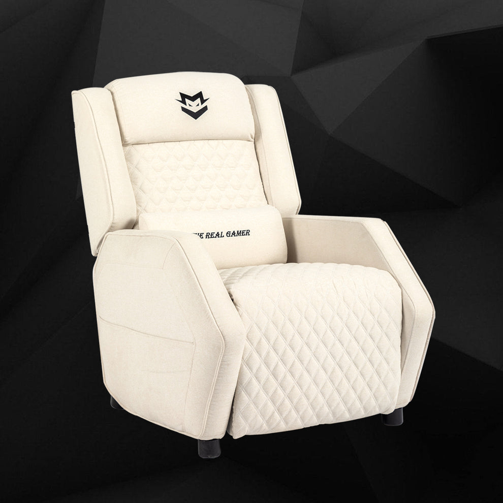 Wyatt Gaming Sofa Chair OffWhite The Real Gamer