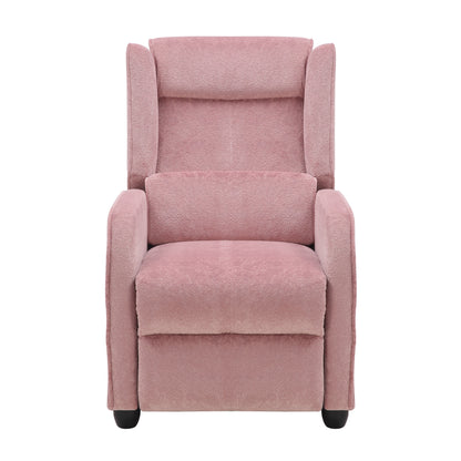 Valen Recliner Sofa Chair - Pink