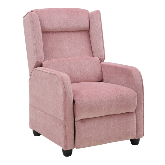 Valen Recliner Sofa Chair - Pink