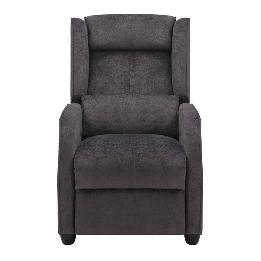 Valen Recliner Sofa Chair - Black