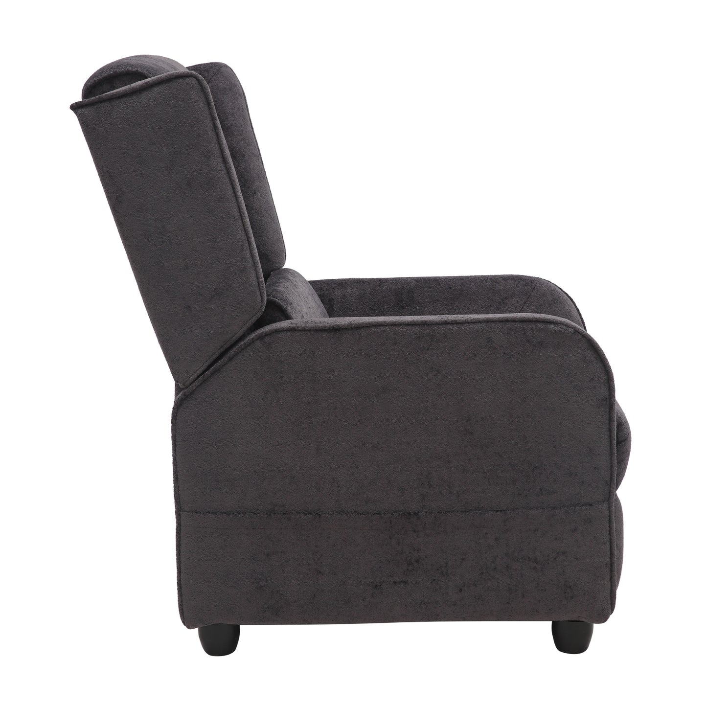 Valen Recliner Sofa Chair - Black