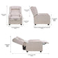 Valen Recliner Sofa Chair - Beige