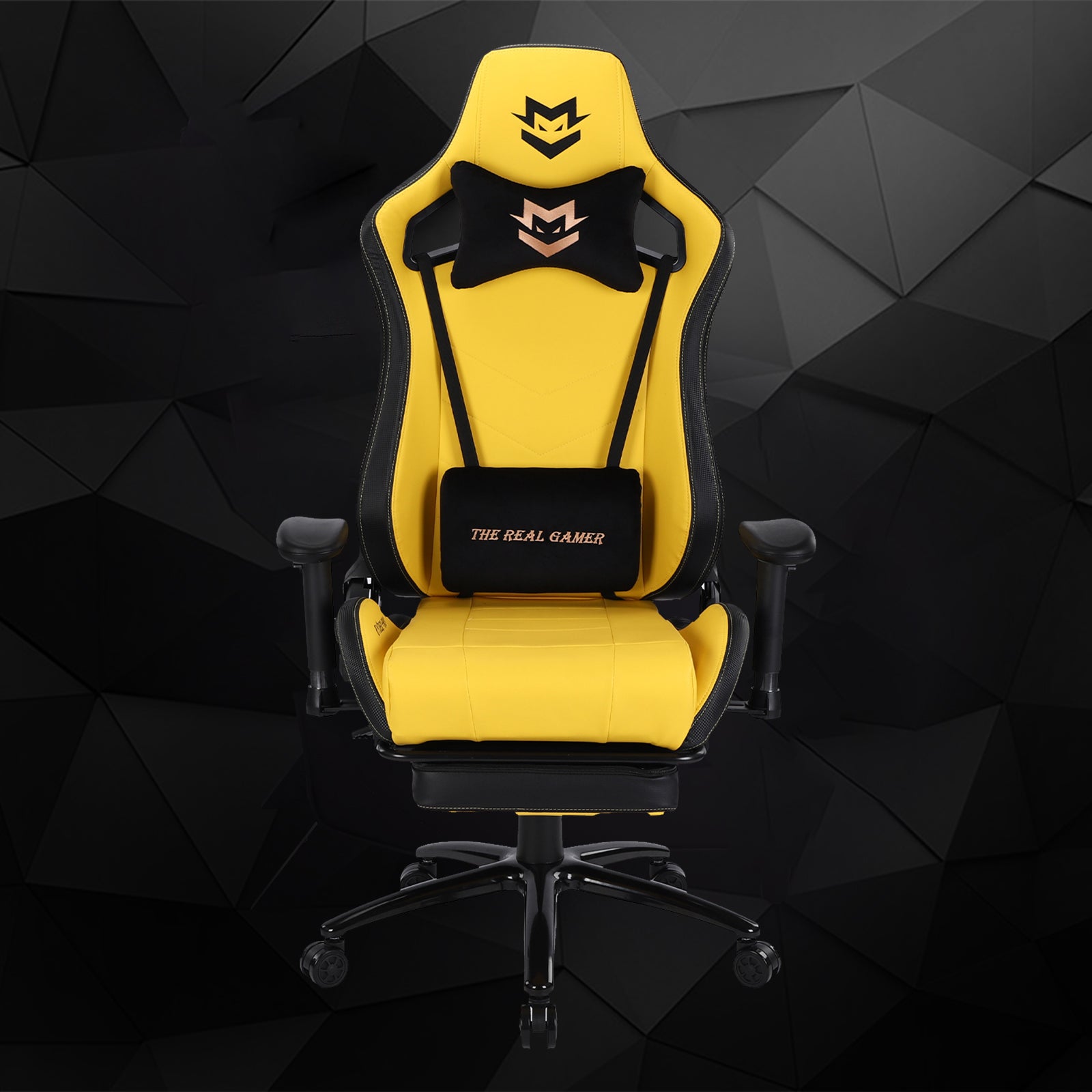 Ryder Pro Gaming Chair - Yellow – The Real Gamer