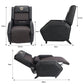 Wyatt Gaming Sofa Chair - Black